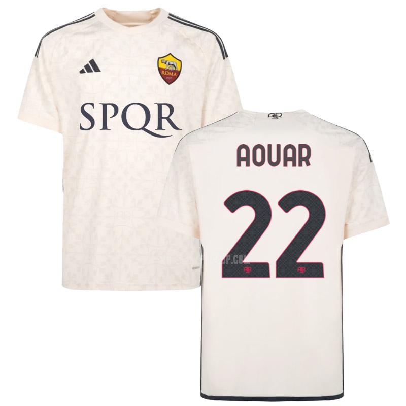 2023-24 adidas asローマ aouar アウェイ ユニフォーム