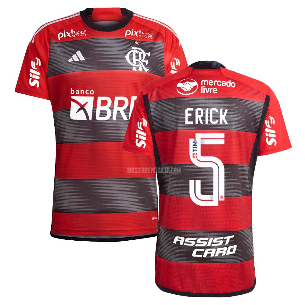 2023-24 adidas crフラメンゴ erick ホーム ユニフォーム