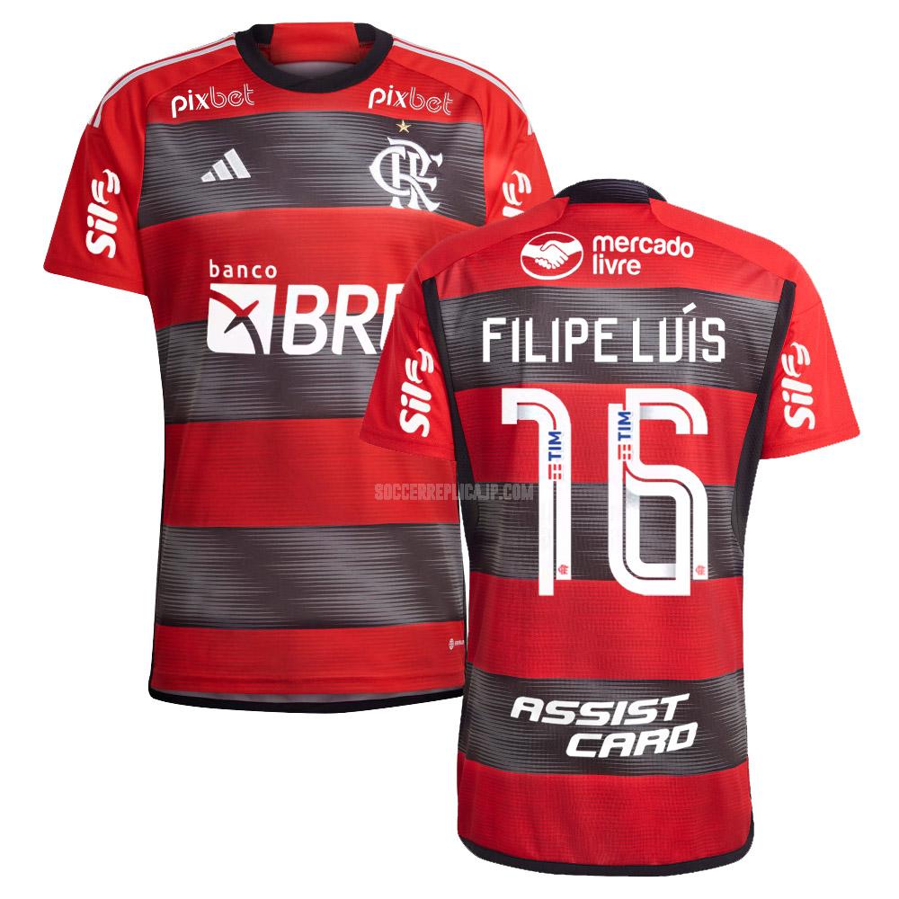 2023-24 adidas crフラメンゴ filipe luis ホーム ユニフォーム