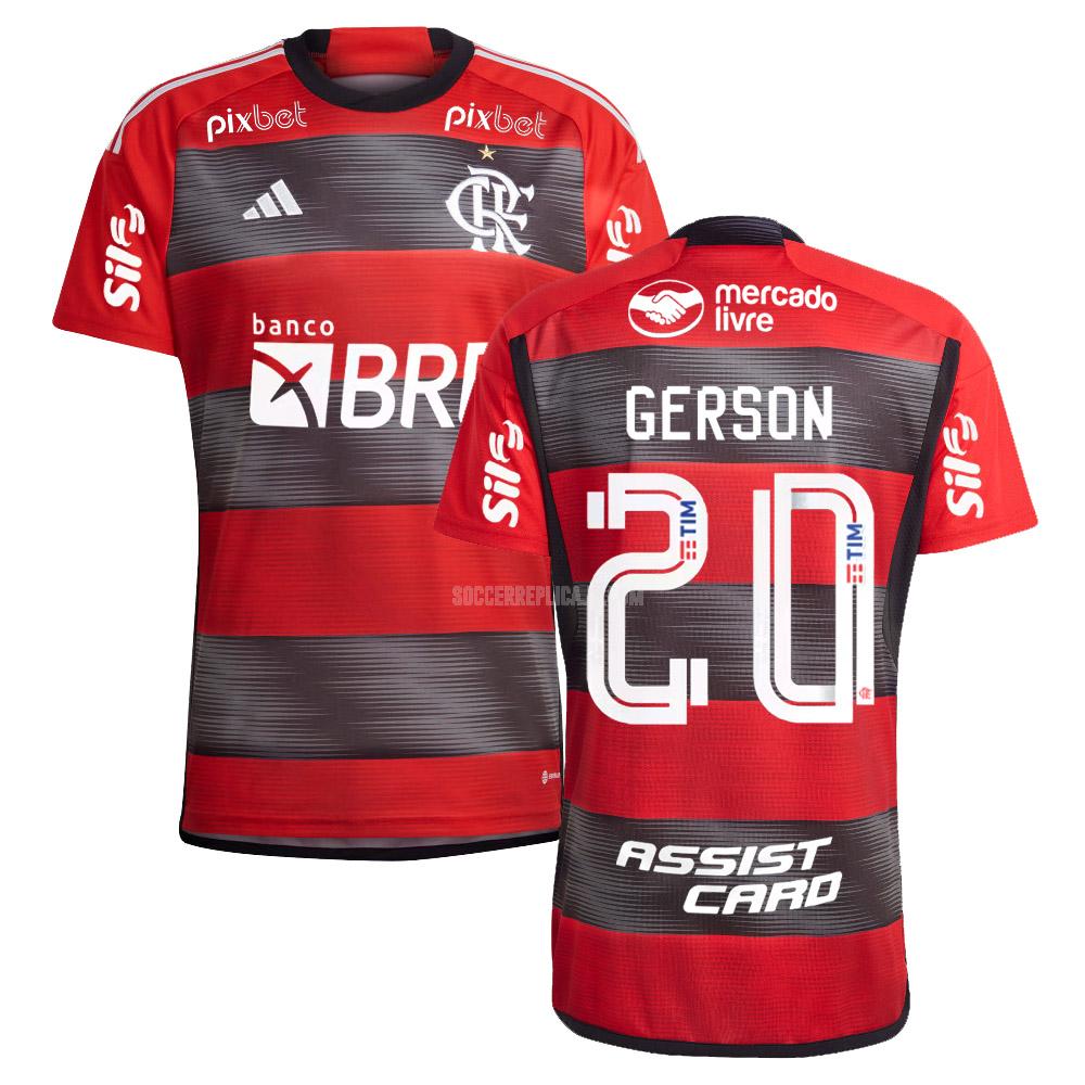 2023-24 adidas crフラメンゴ gerson ホーム ユニフォーム