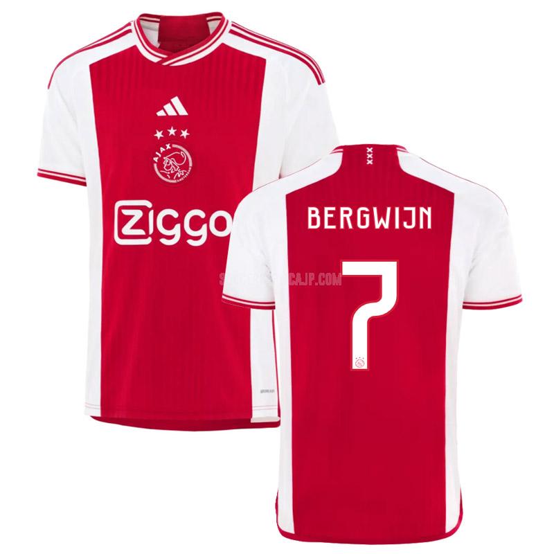 2023-24 adidas アヤックス bergwijn ホーム ユニフォーム