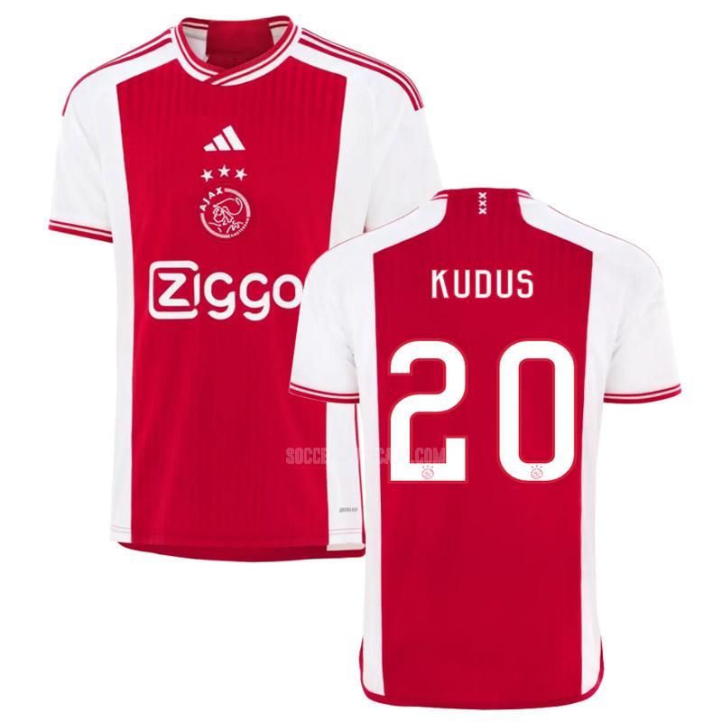 2023-24 adidas アヤックス kudus ホーム ユニフォーム