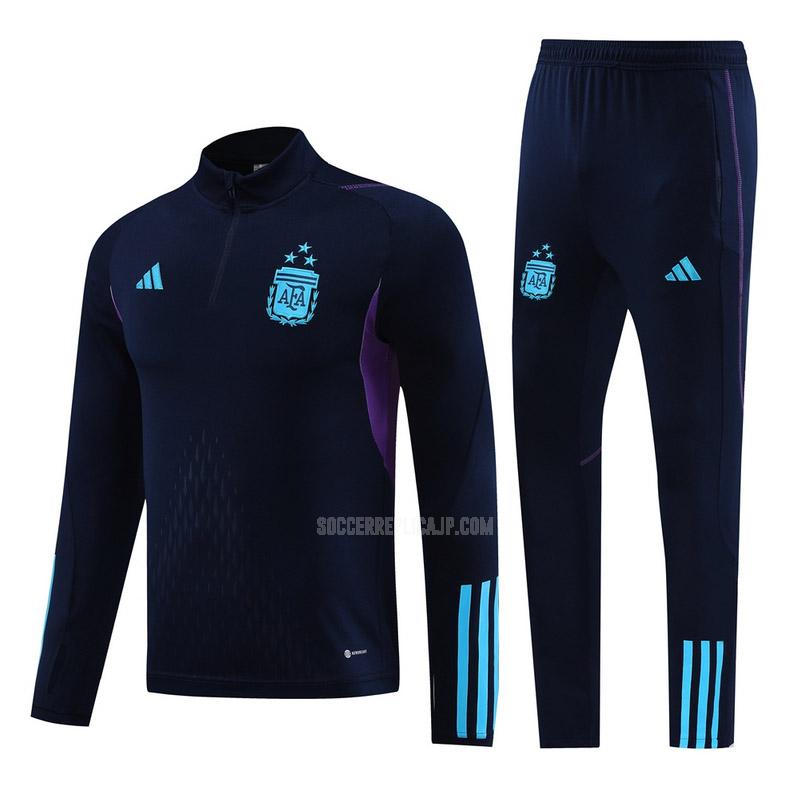 2023-24 adidas アルゼンチン 231111a1 紺 サッカー スウェットシャツ