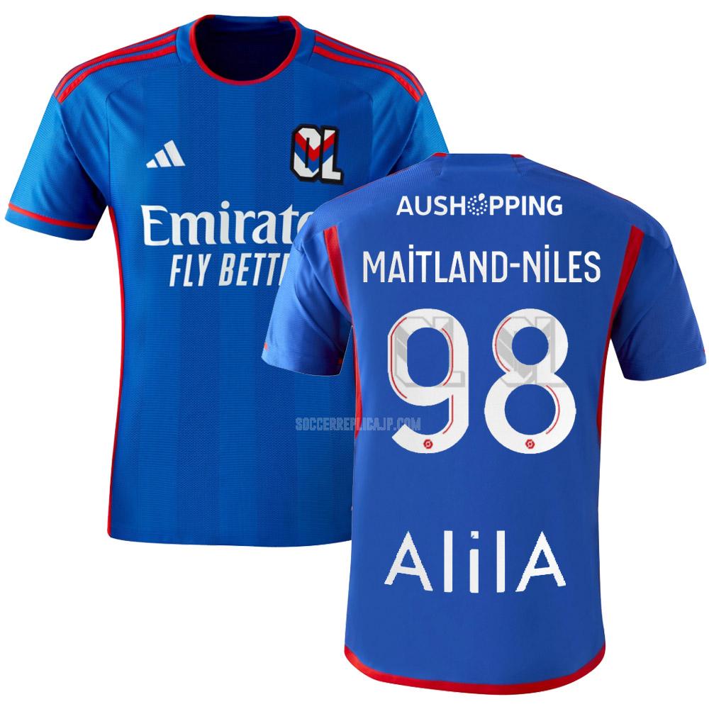 2023-24 adidas オリンピック リヨン maitland-niles サード ユニフォーム