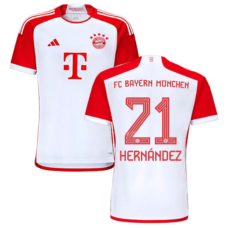 2023-24 adidas バイエルン ミュンヘン hernandez ホーム ユニフォーム