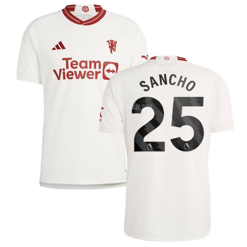 2023-24 adidas マンチェスター ユナイテッド sancho サード ユニフォーム