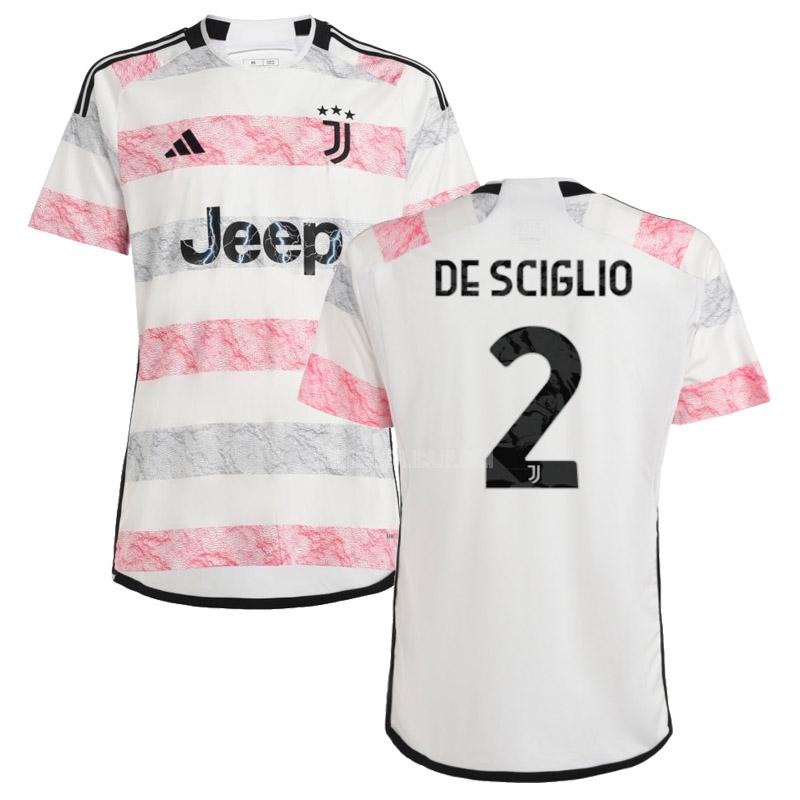 2023-24 adidas ユヴェントス de sciglio アウェイ ユニフォーム