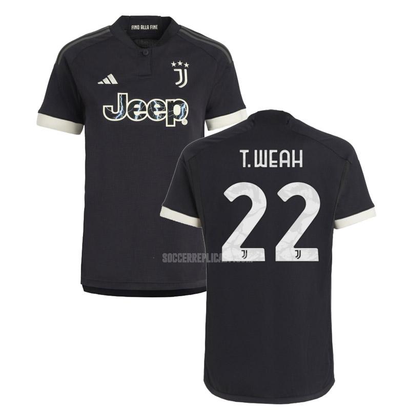 2023-24 adidas ユヴェントス t. weah サード ユニフォーム