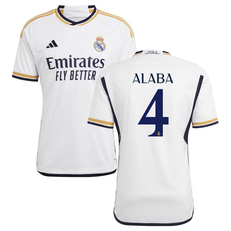 2023-24 adidas レアル マドリッド alaba ホーム ユニフォーム