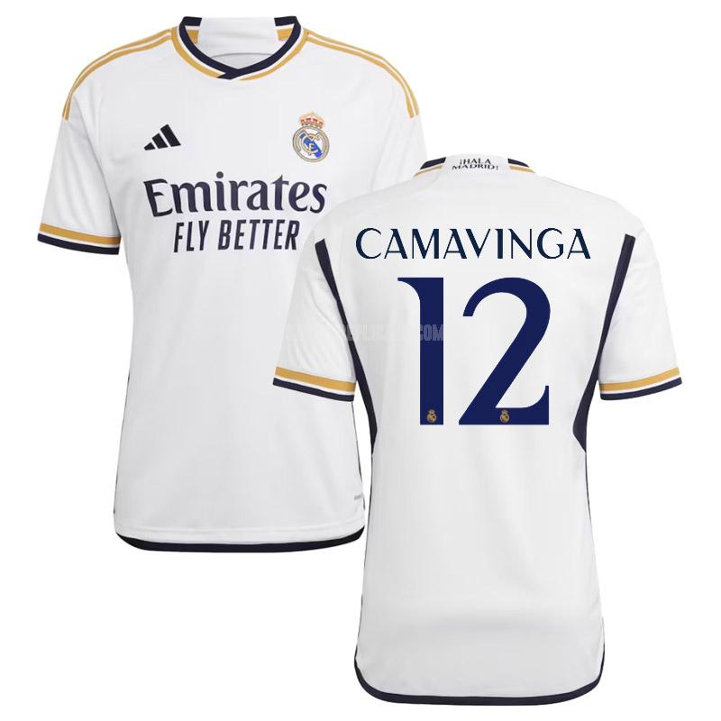 2023-24 adidas レアル マドリッド camavinga ホーム ユニフォーム