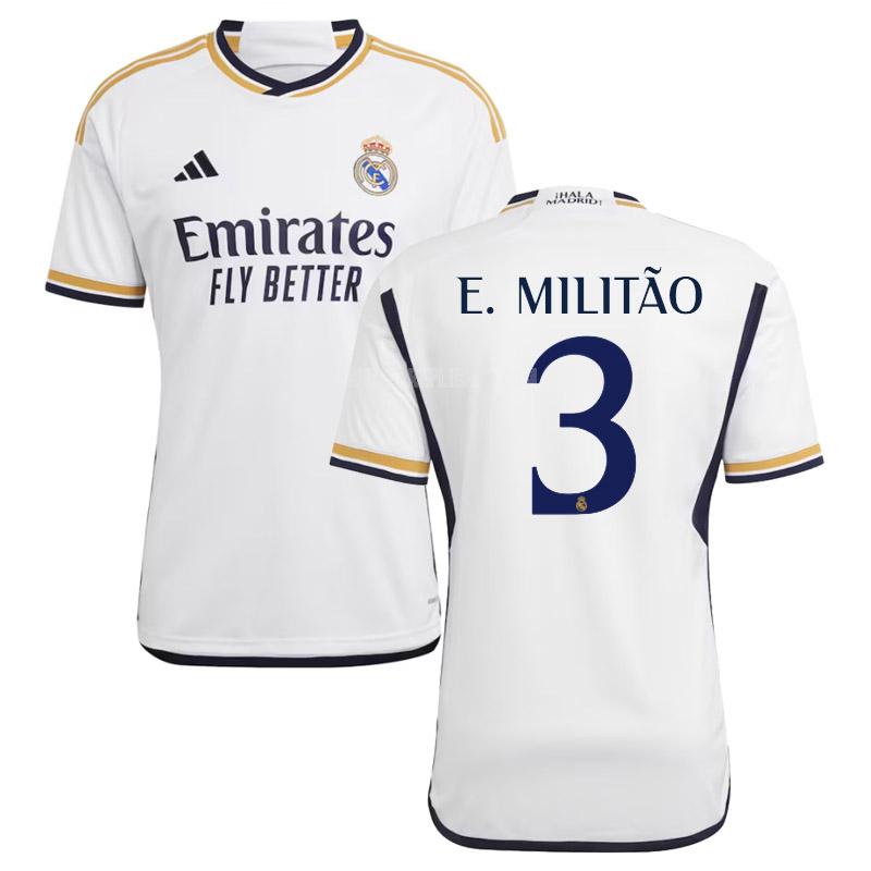 2023-24 adidas レアル マドリッド e. militao ホーム ユニフォーム