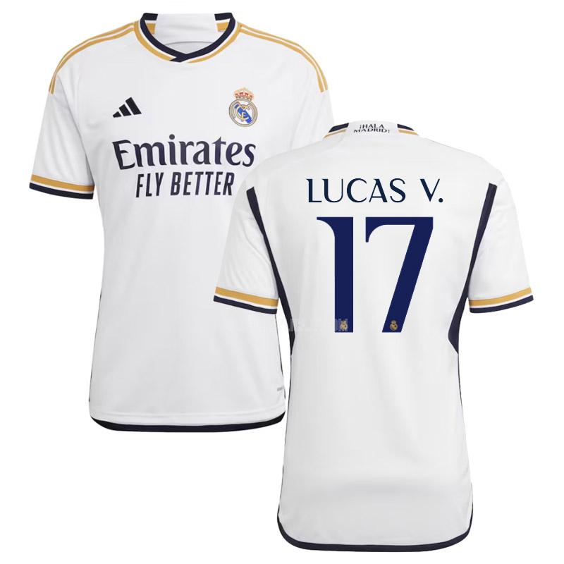 2023-24 adidas レアル マドリッド lucas v ホーム ユニフォーム