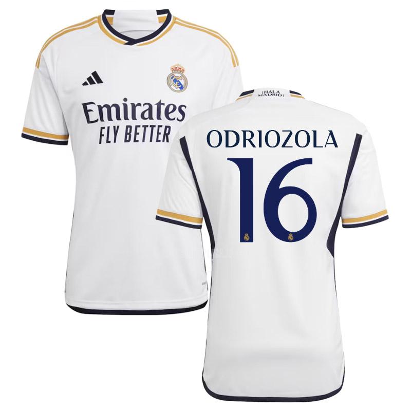 2023-24 adidas レアル マドリッド odriozola ホーム ユニフォーム