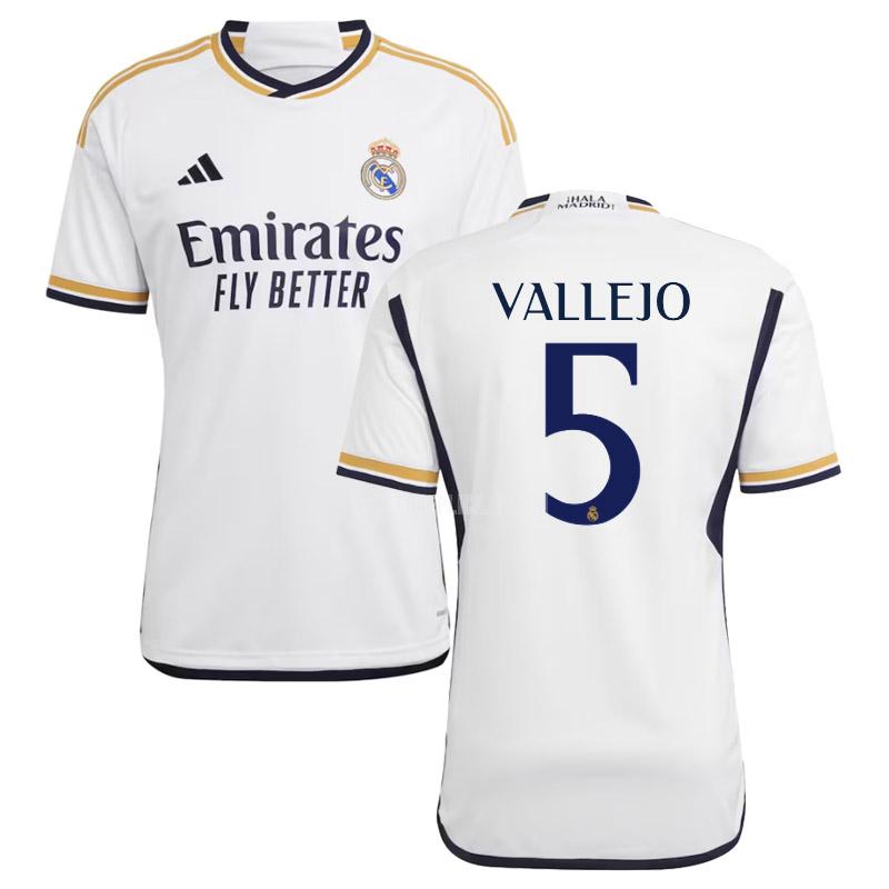 2023-24 adidas レアル マドリッド vallejo ホーム ユニフォーム