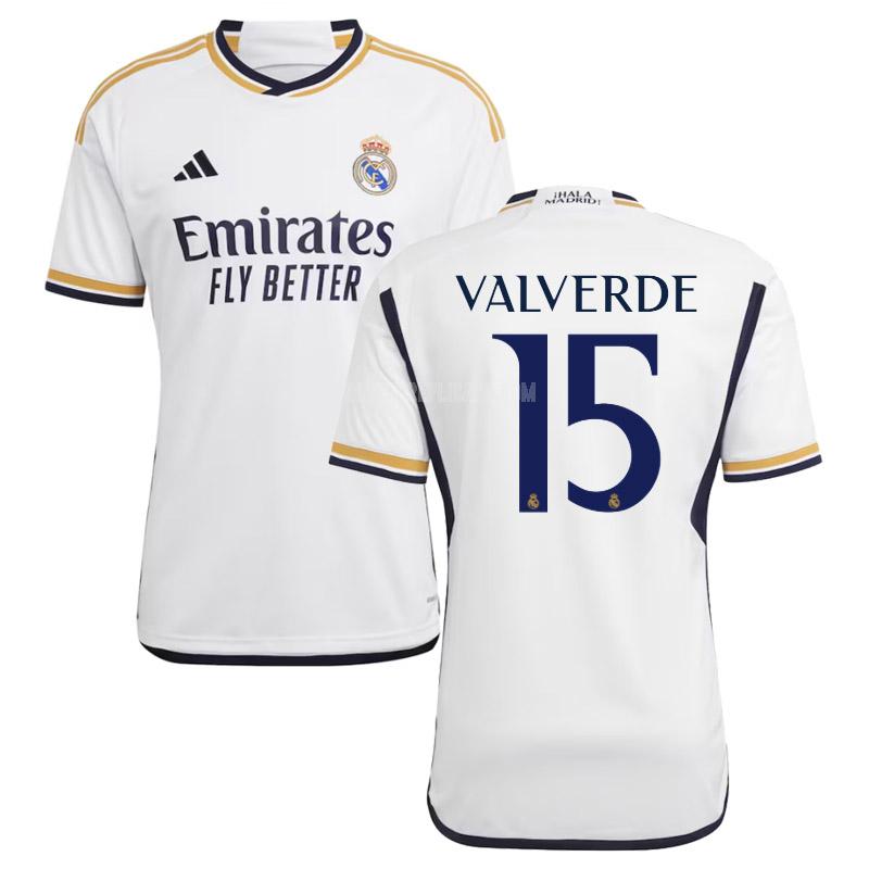 2023-24 adidas レアル マドリッド valverde ホーム ユニフォーム