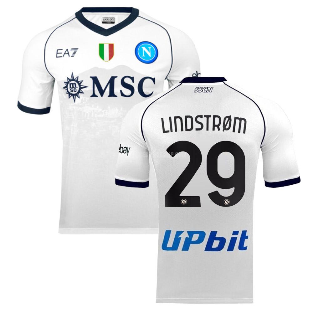 2023-24 ea7 ナポリ lindstrom アウェイ ユニフォーム