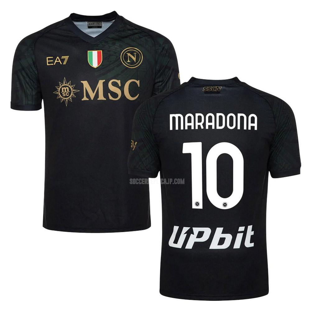 2023-24 ea7 ナポリ maradona サード ユニフォーム