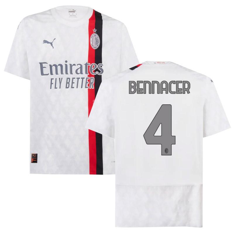 2023-24 puma acミラン bennacer アウェイ ユニフォーム