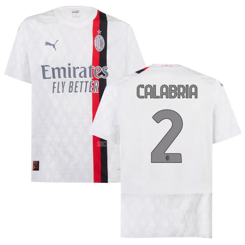 2023-24 puma acミラン calabria アウェイ ユニフォーム