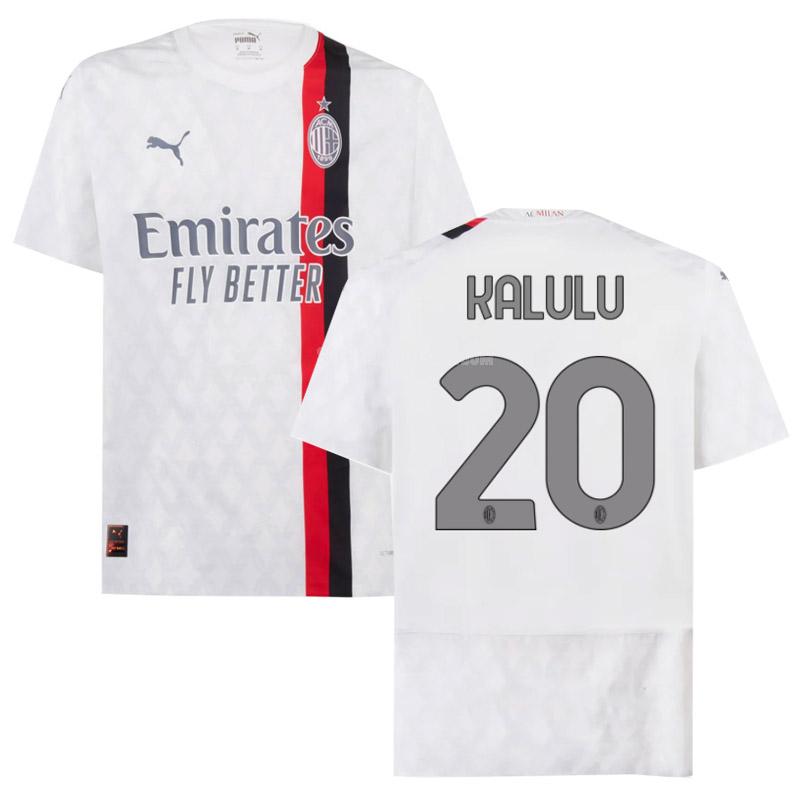 2023-24 puma acミラン kalulu アウェイ ユニフォーム