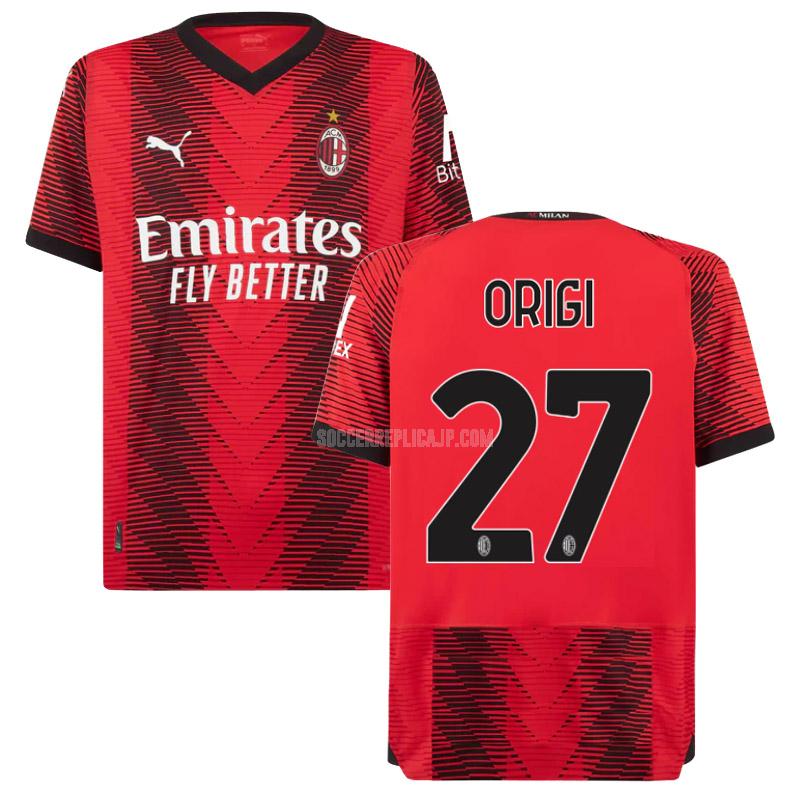 2023-24 puma acミラン origi ホーム ユニフォーム