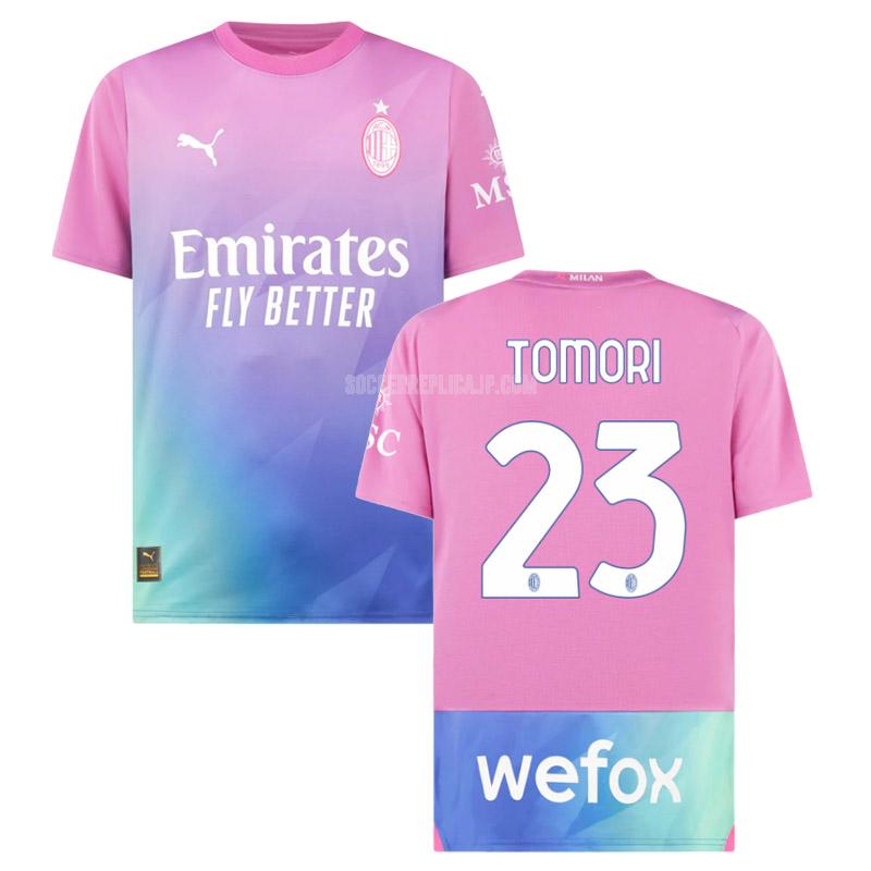 2023-24 puma acミラン tomori サード ユニフォーム