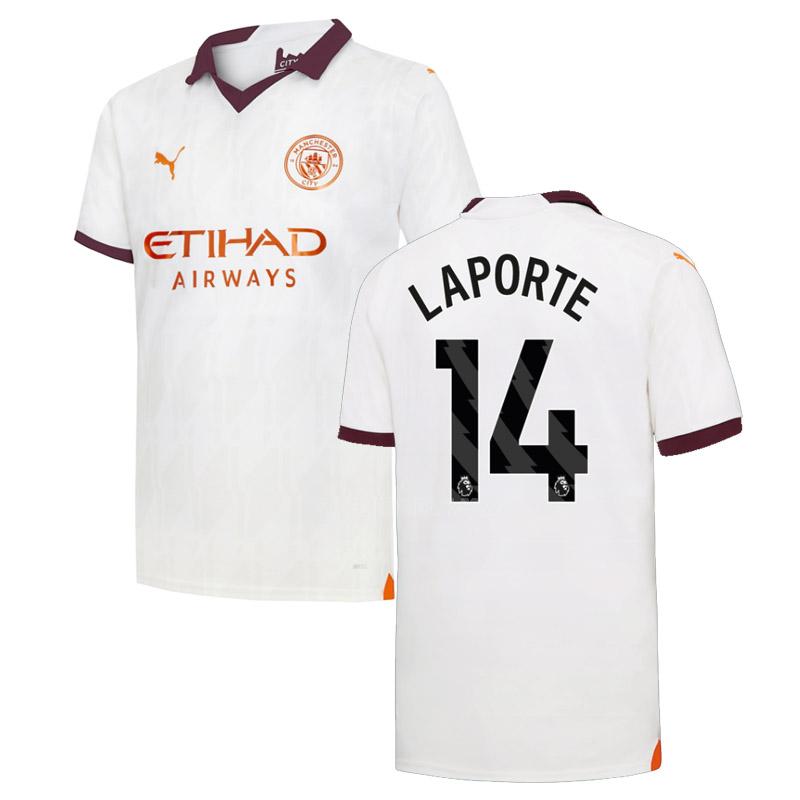 2023-24 puma マンチェスター シティ laporte アウェイ ユニフォーム