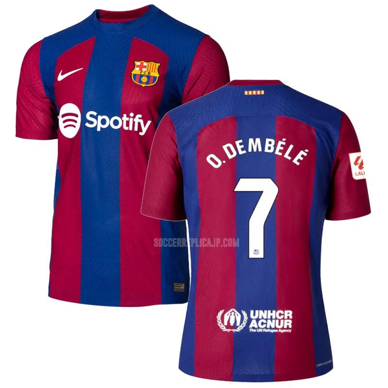 2023-24 ナイキ fcバルセロナ o. dembele プレイヤー版 ホーム ユニフォーム