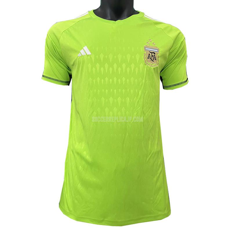 2023 adidas アルゼンチン gk プレイヤー版 緑 ユニフォーム