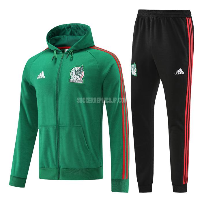 2023 adidas メキシコ 221212a1 緑 フード付きジャケット