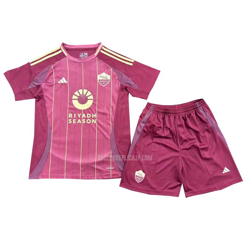 2024-25 adidas asローマ ジュニア ホーム ユニフォーム