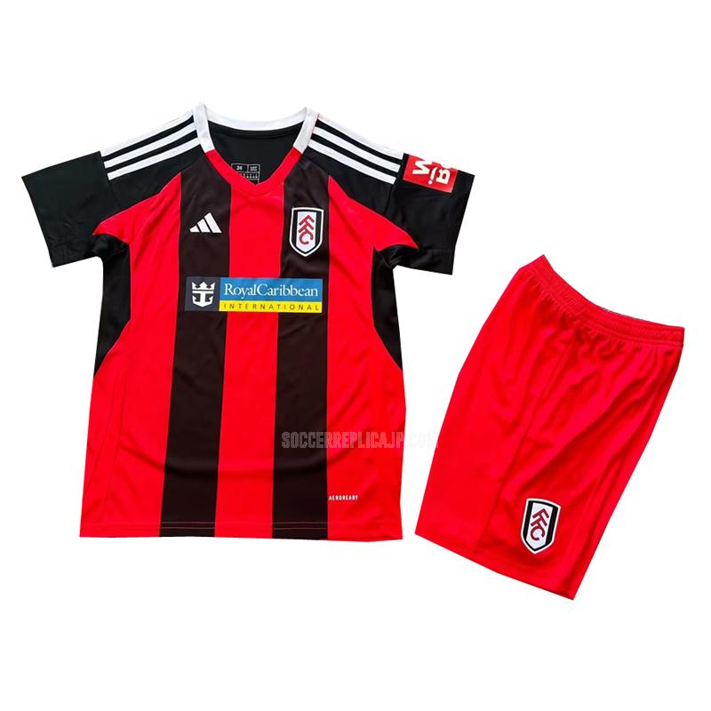 2024-25 adidas フラムfc ジュニア アウェイ ユニフォーム